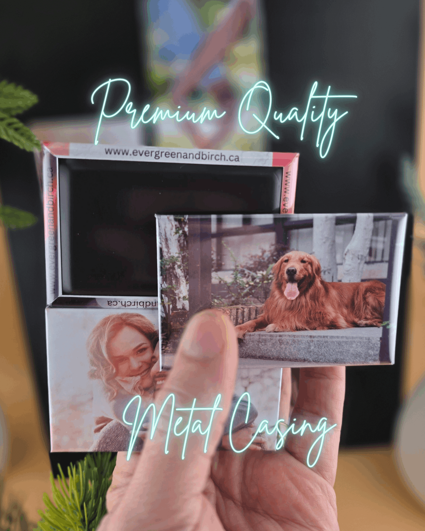 Premium Custom Photo Magnets 80x53mm - Set of 6