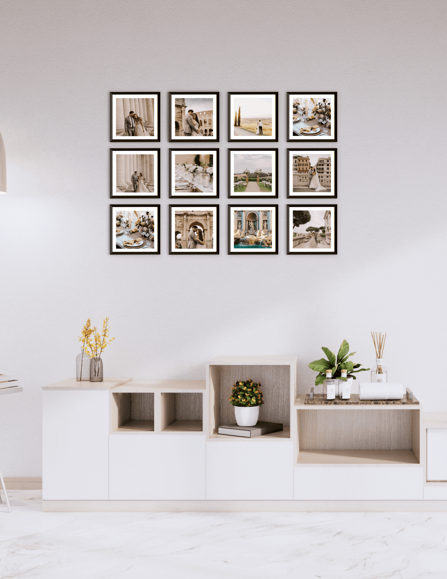 8x8 MagFrames – Peel & Stick Magnetic Frame for Gallery Walls & Home Decor