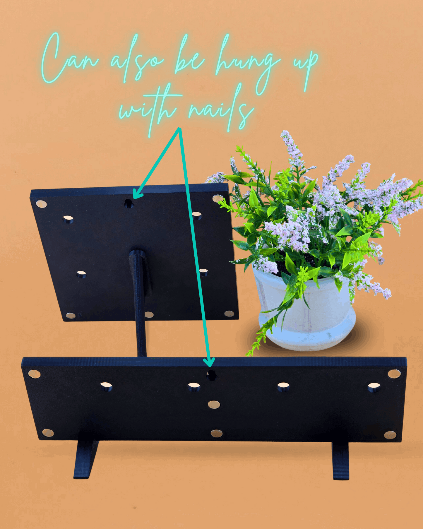 Magnetic Display Frame: Holds 4 Square Magnets