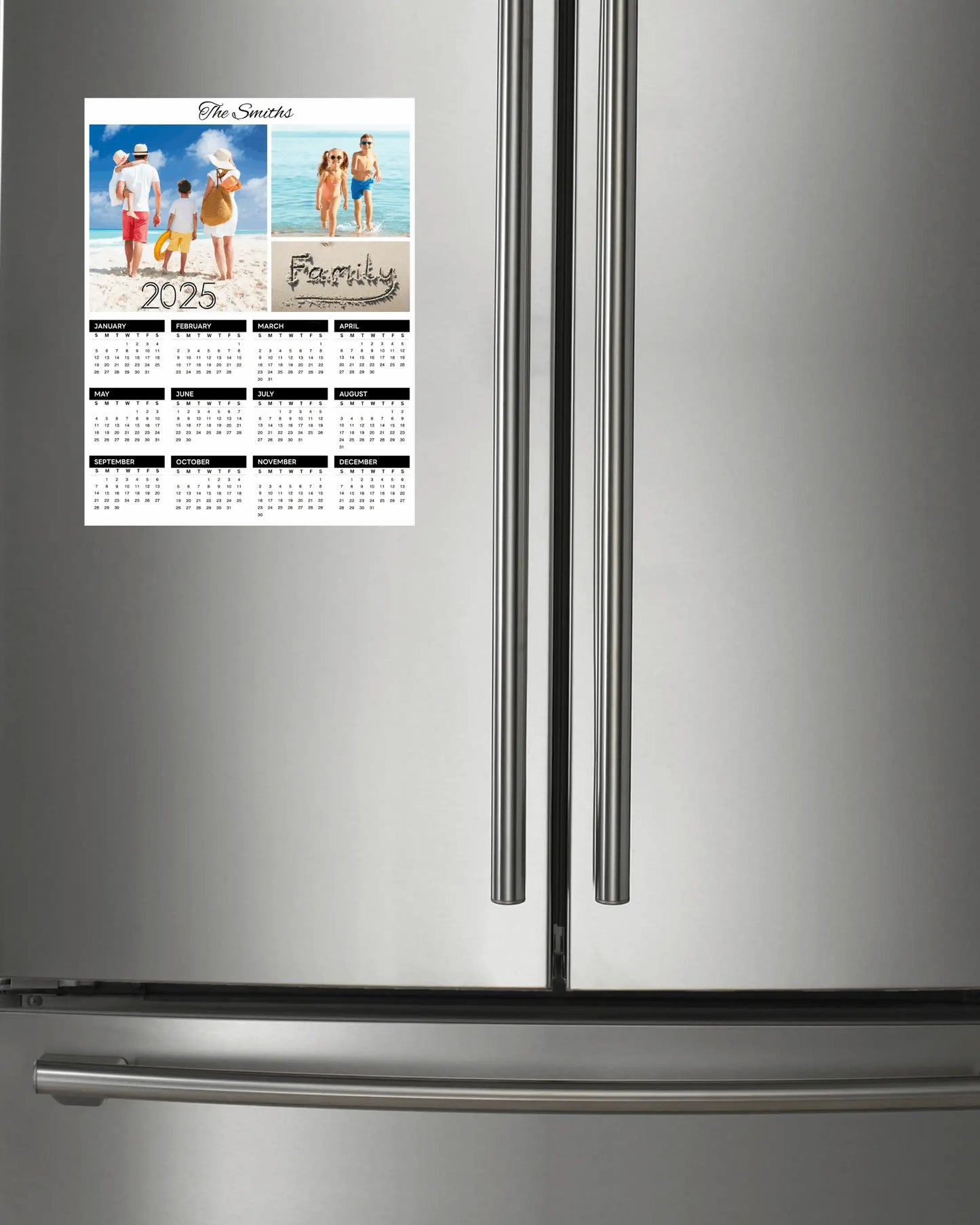 12 Month Magnetic Calendar
