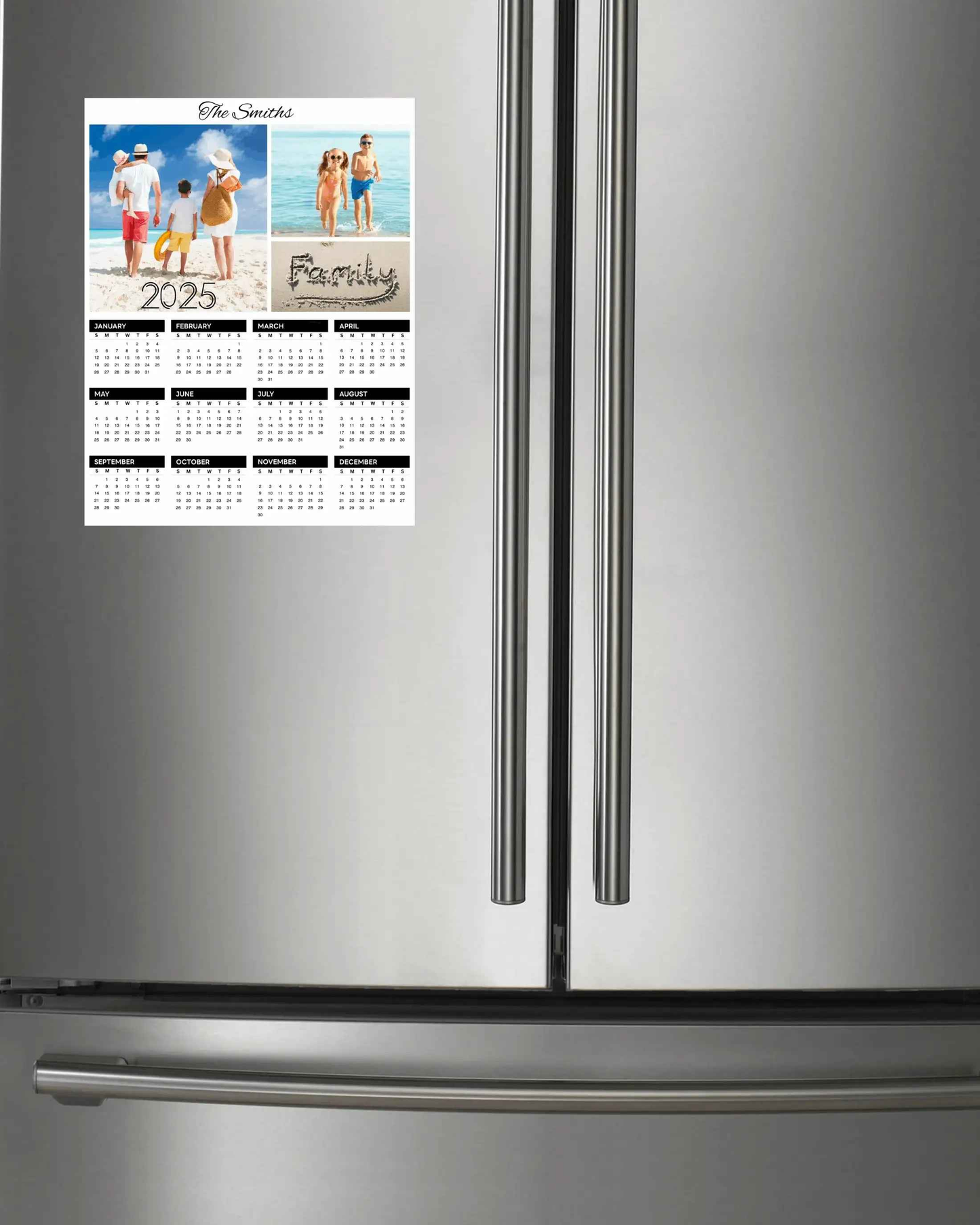 12 Month Magnetic Calendar