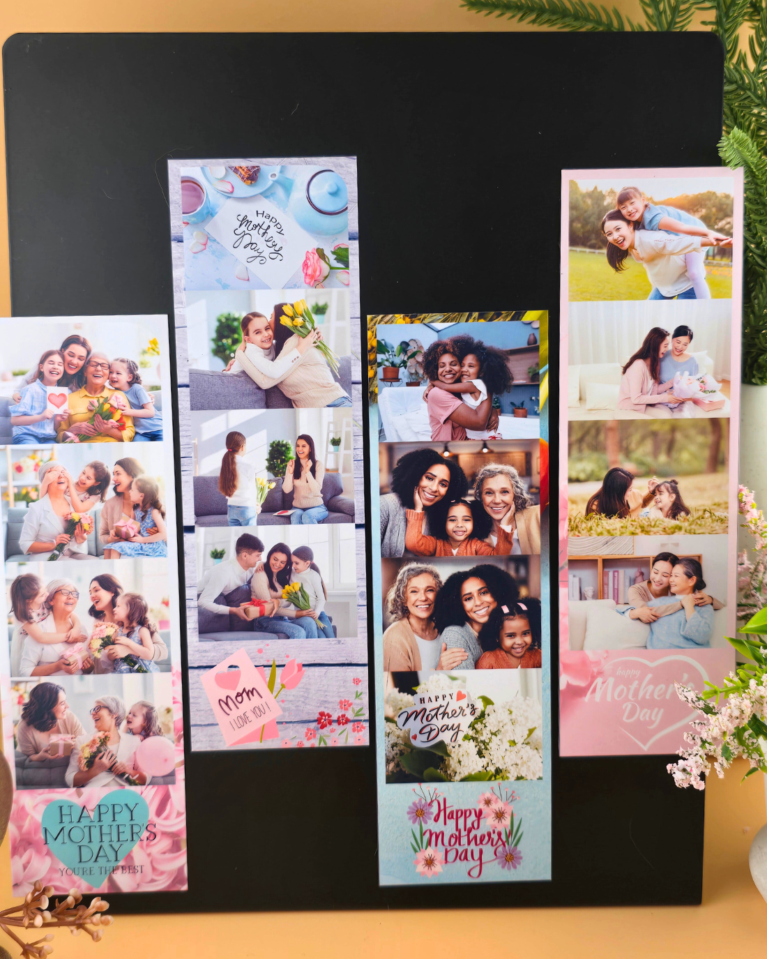 Customized Photo Booth "Mother's day" magnet