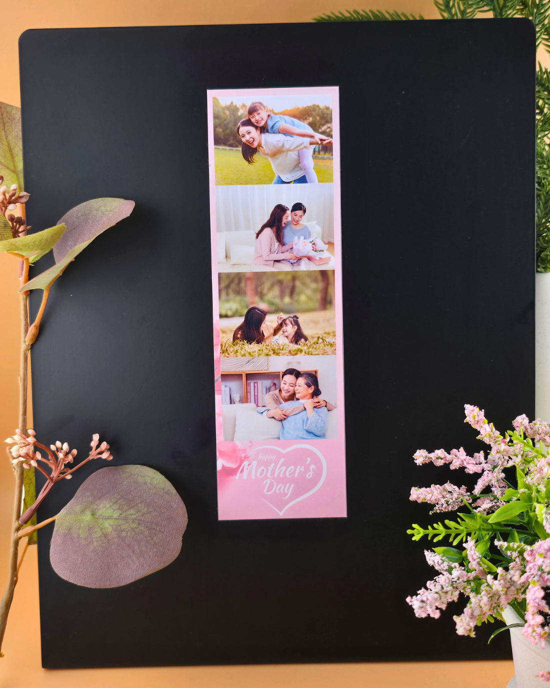 Customized Photo Booth "Mother's day" magnet