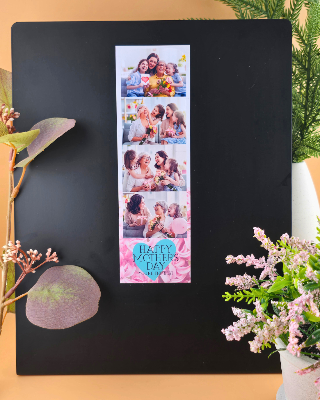 Customized Photo Booth "Mother's day" magnet