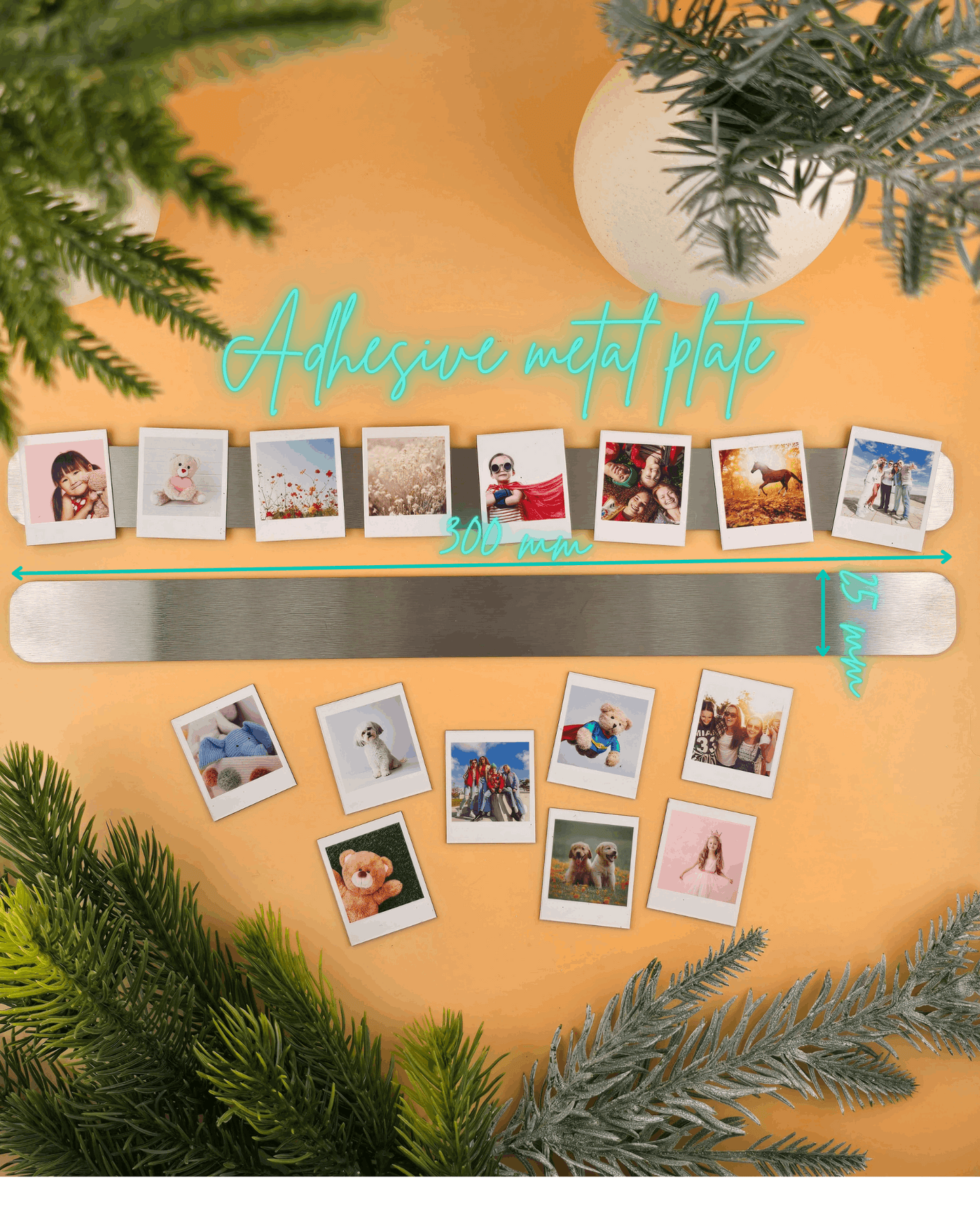 Mini Retro Magnetic Prints, Set of 10 1 set of 8 medium mini retro With metal plate