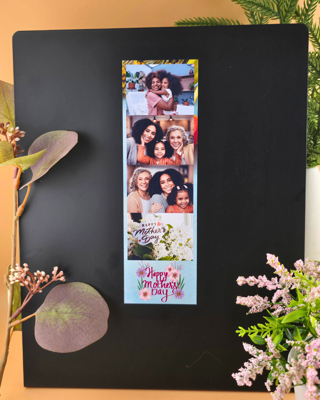 Customized Photo Booth "Mother's day" magnet