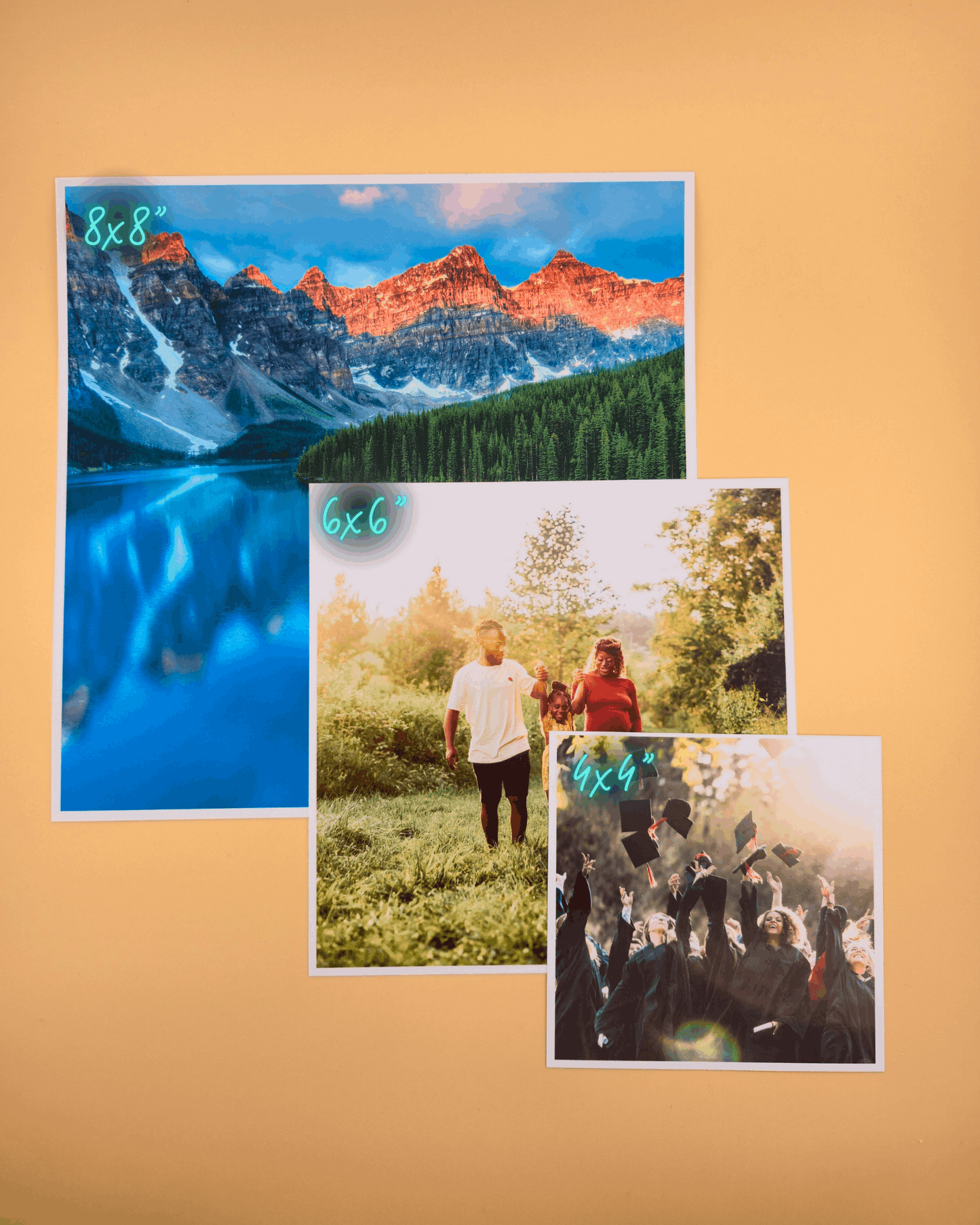 Custom Photo Prints | Water & Scratch Resistant Picture Prints 8x8
