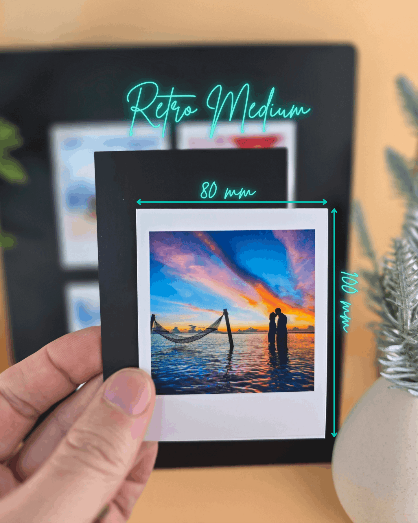 Retro Magnetic Prints, Set of 9