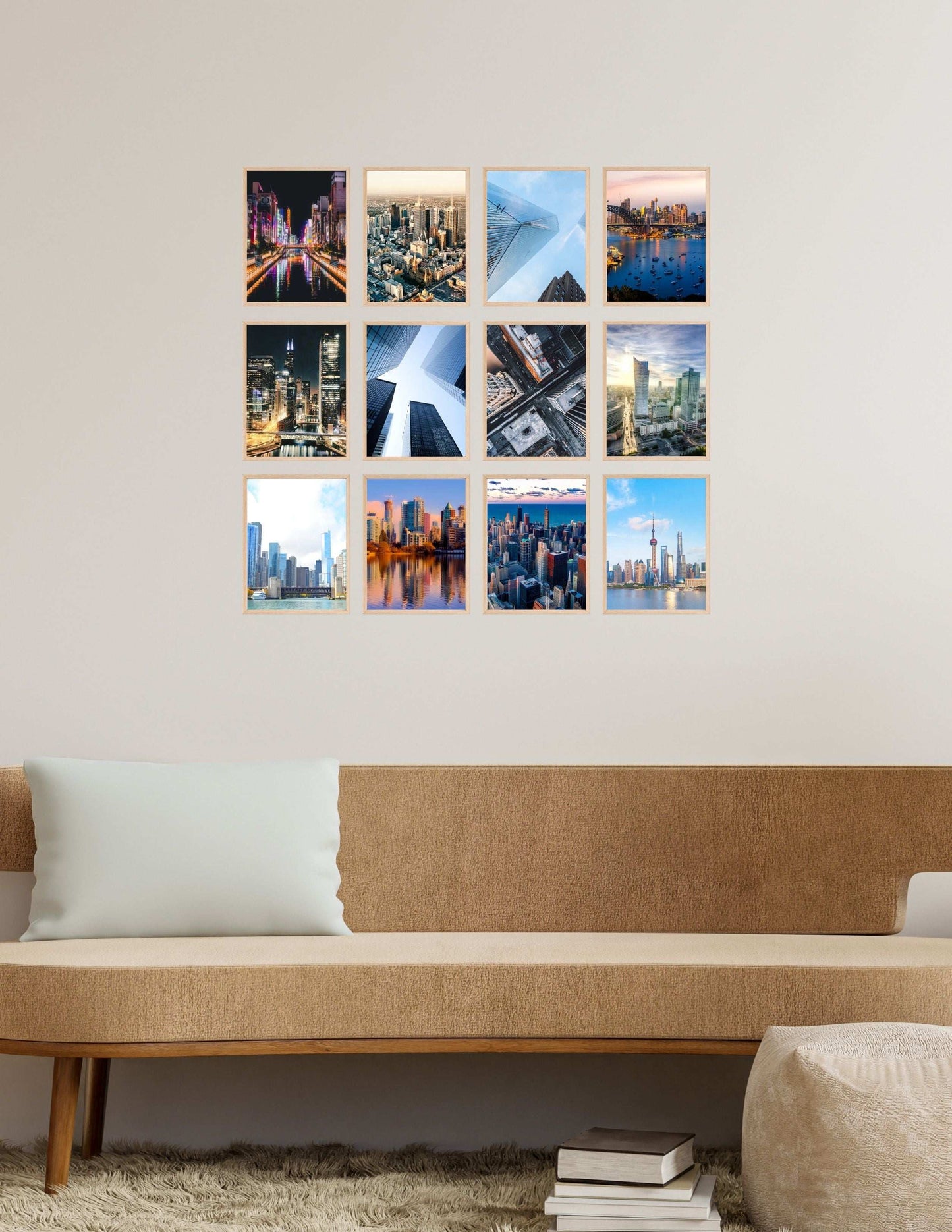 8x11 MagFrames – Magnetic Peel & Stick Photo Frame for Gallery Wall & Home Decor