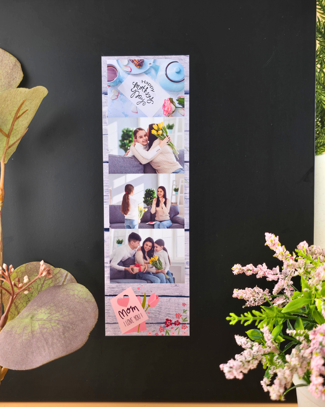 Customized Photo Booth "Mother's day" magnet