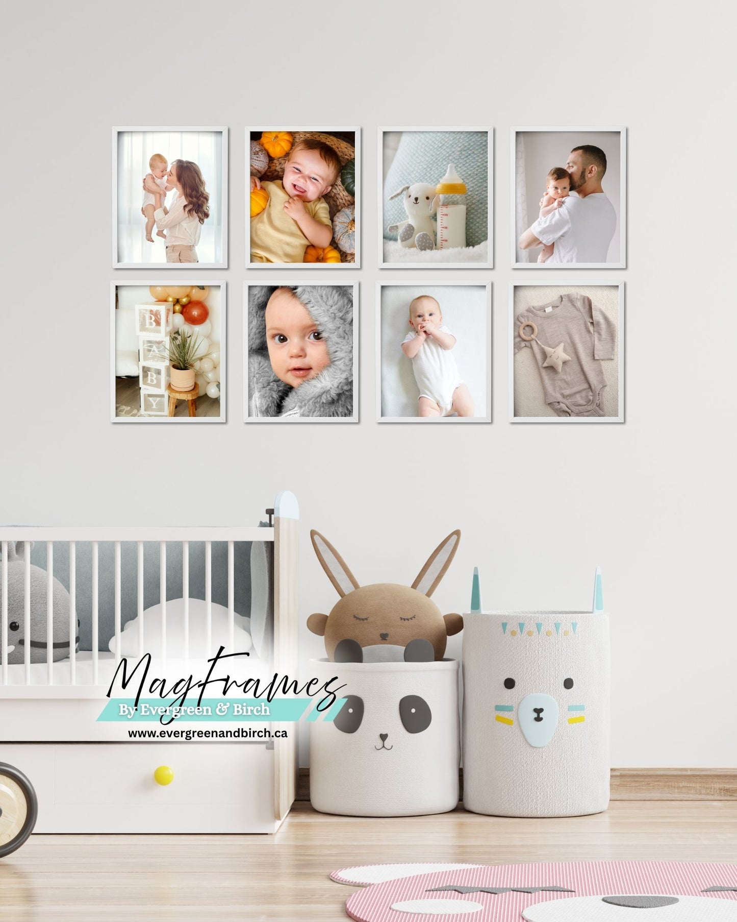 12x16 MagFrames – Magnetic Peel & Stick Photo Frame for Gallery Walls & Home Decor