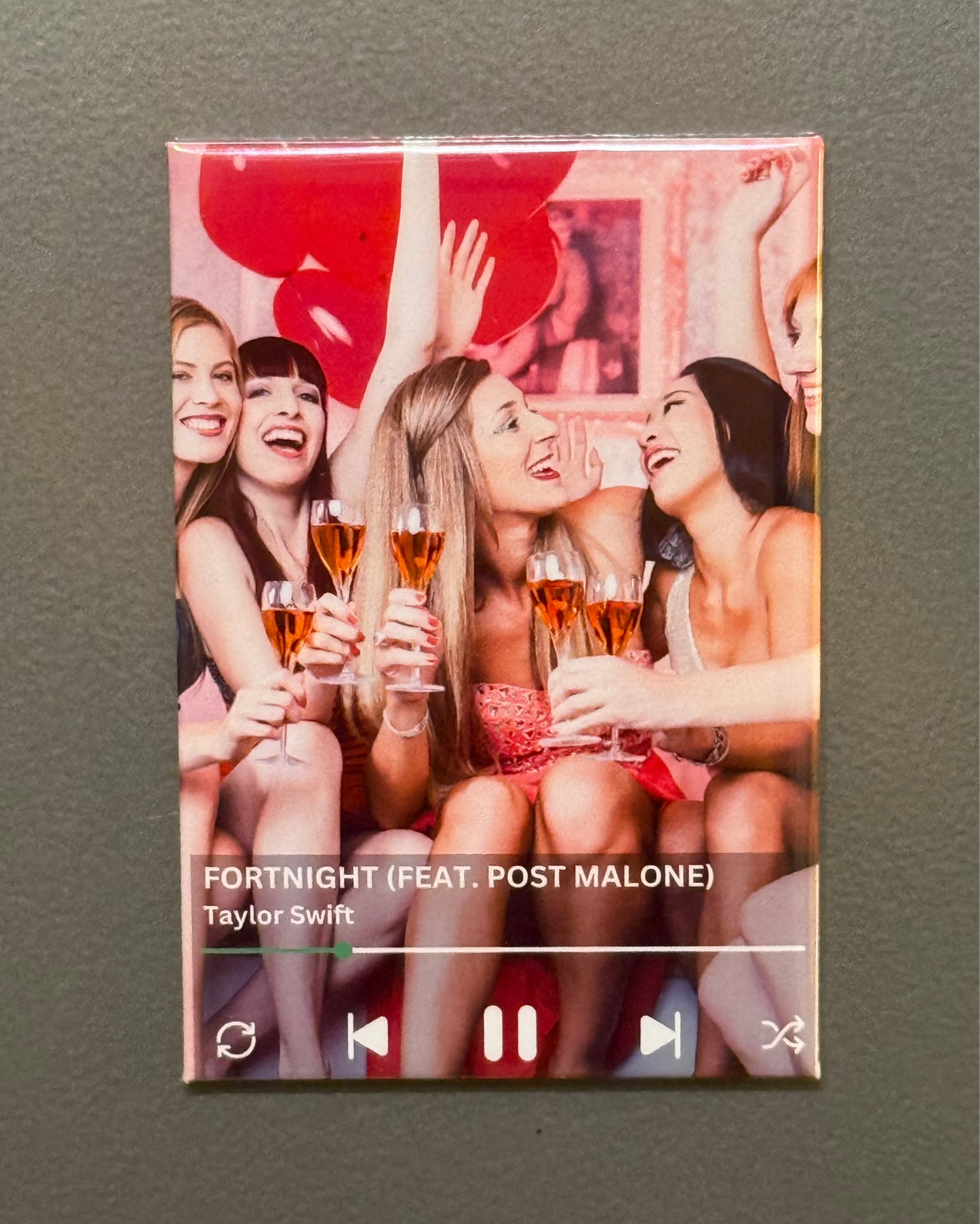 "NFC Music" -Premium- Custom Rectangle, Photo Magnets, Set of 2
