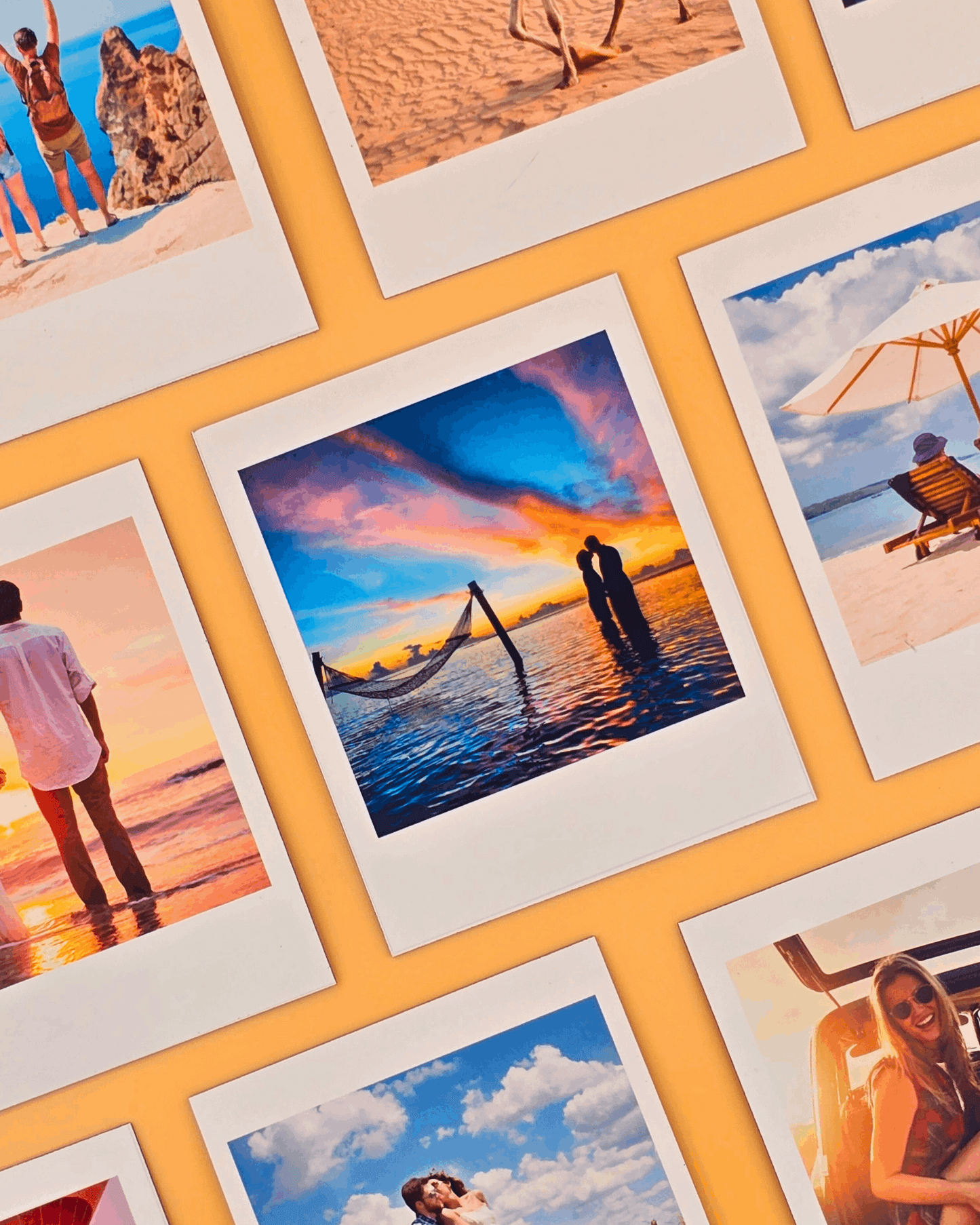 Retro Magnetic Prints, Set of 9