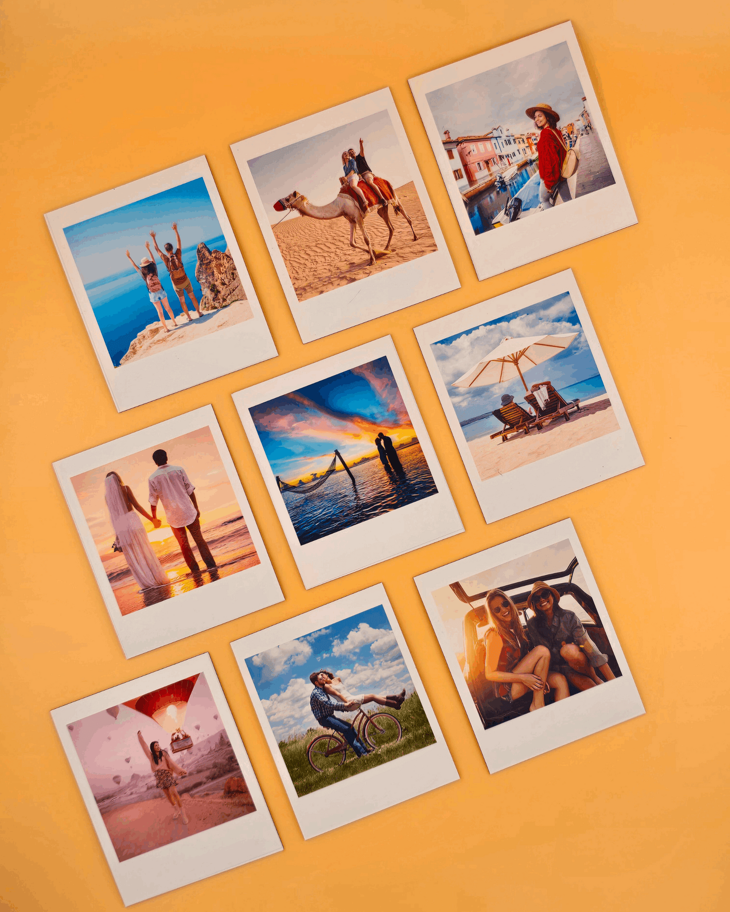 Retro Magnetic Prints, Set of 9