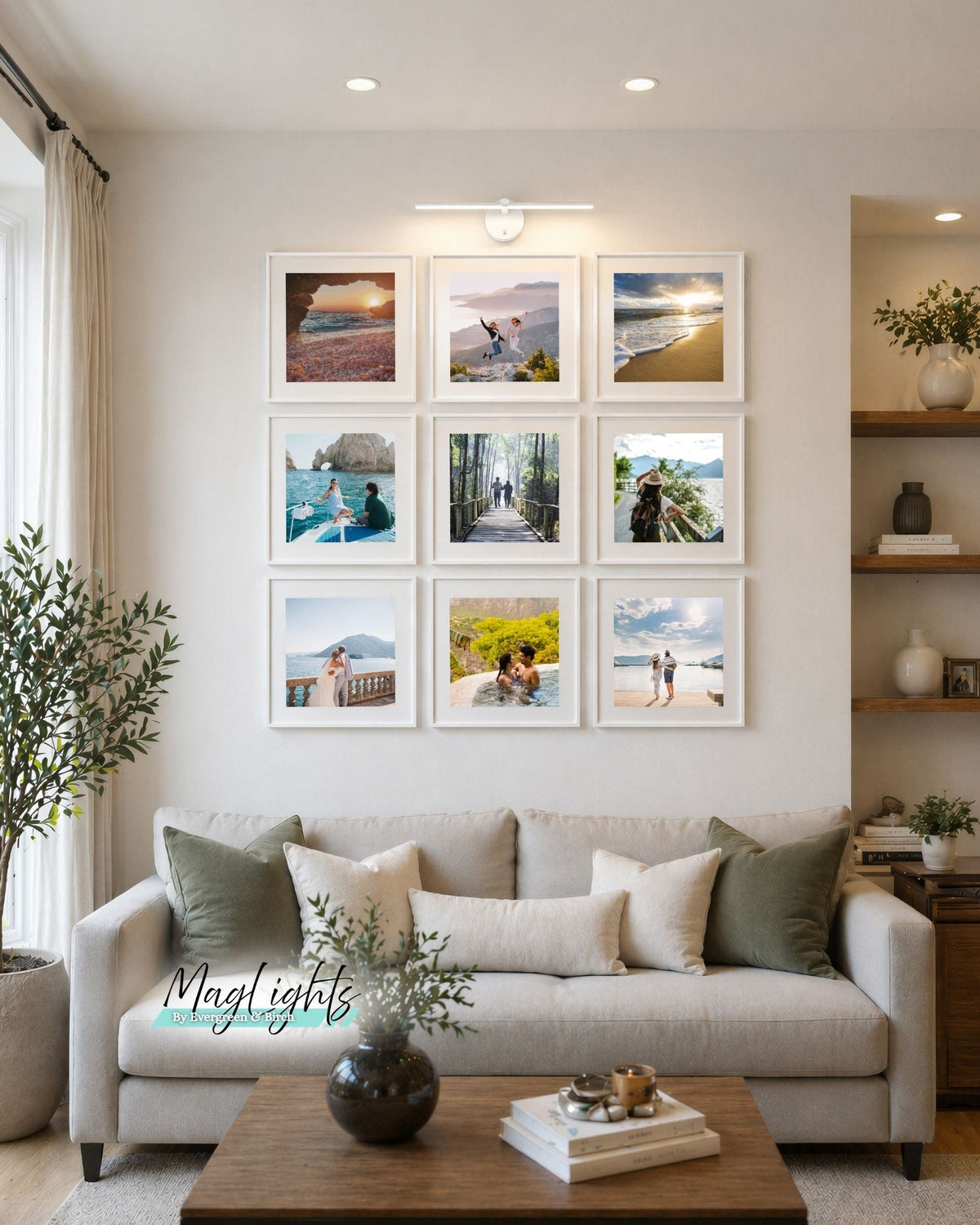 MagLight Magnetic Picture Light | Wireless Gallery Wall Light
