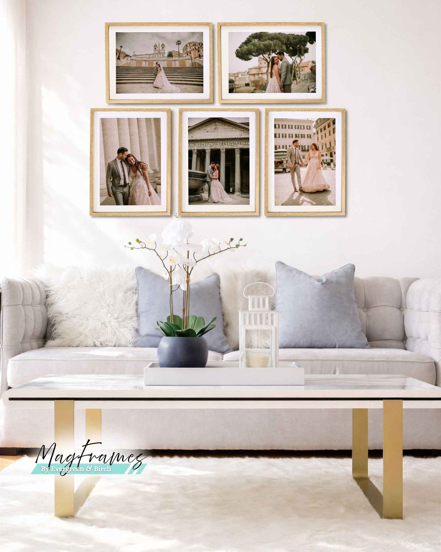 12x16 Magnetic Photo Frames – Peel & Stick Gallery Wall | MagFrames Canada