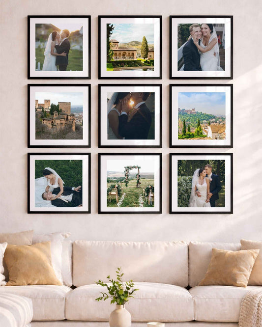 12x12 Magnetic Photo Frames – Peel & Stick Gallery Wall | MagFrames Canada