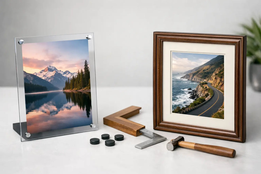 Magnetic Frames Versus Traditional Framing