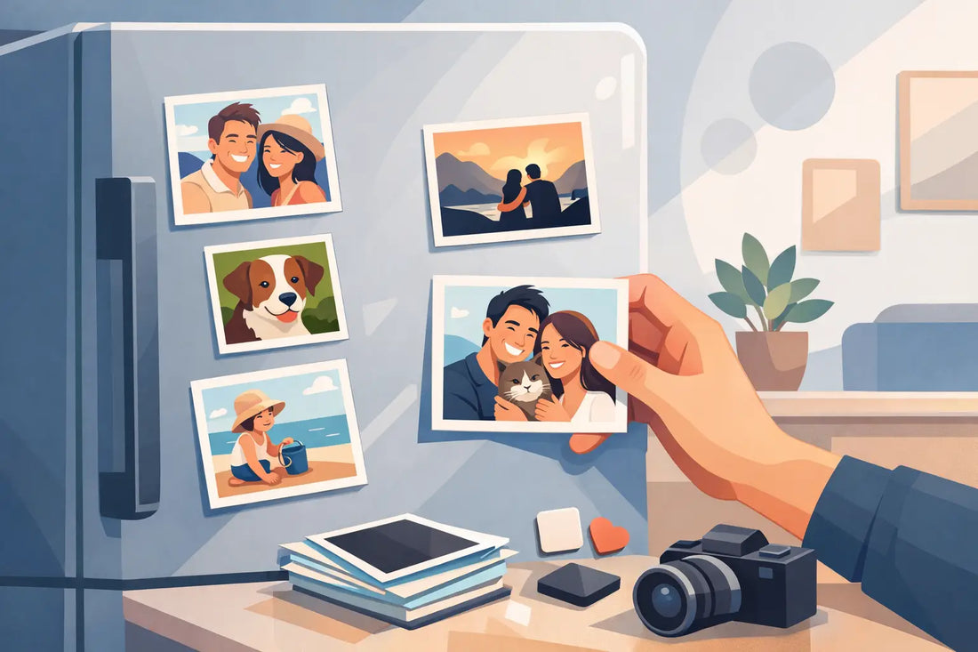 Custom Fridge Photo Magnets That Feel Personal
