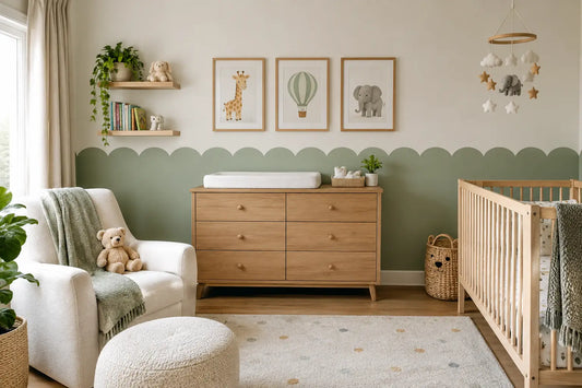 A Nursery Wall Makeover That Grows With Baby