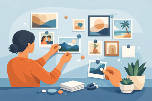 How to Create a Magnetic Gallery Wall