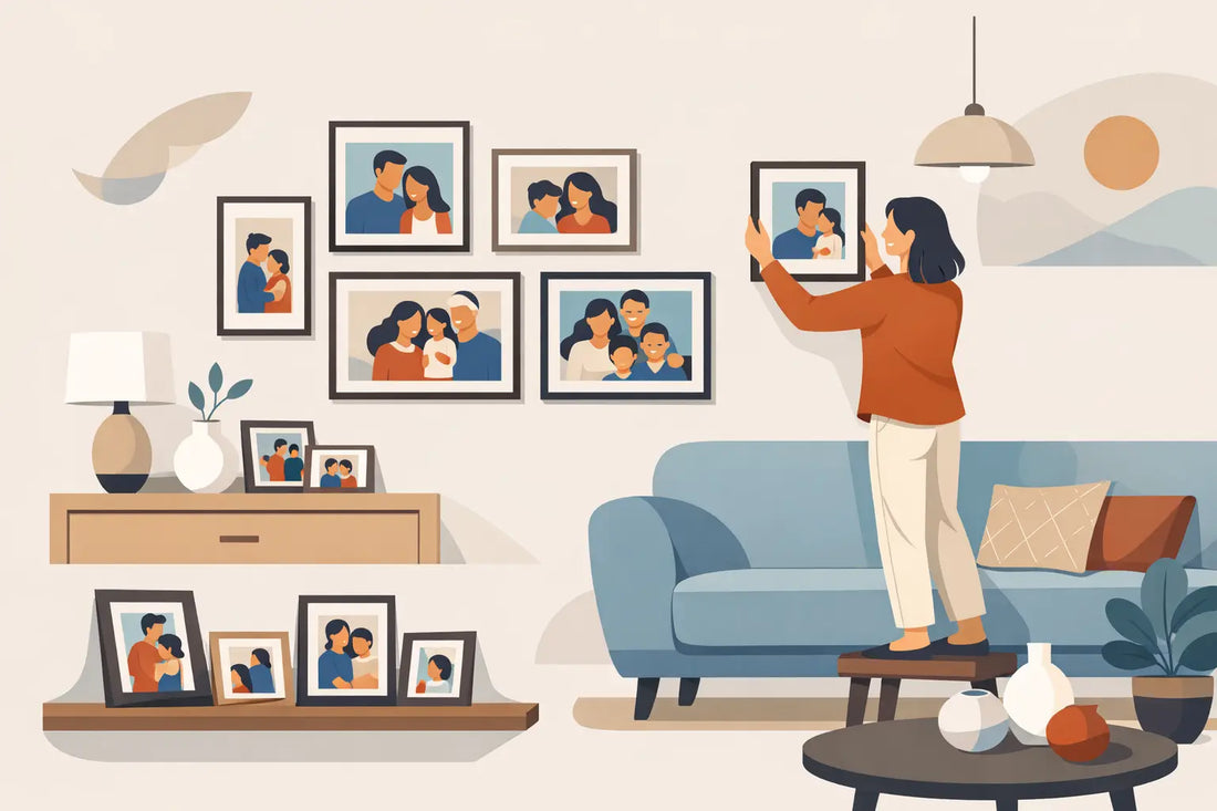 How to Display Family Photos Stylishly