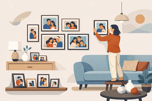 How to Display Family Photos Stylishly