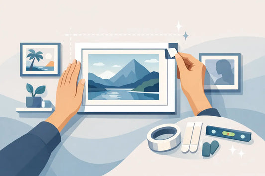 How to Hang Photos Without Nails