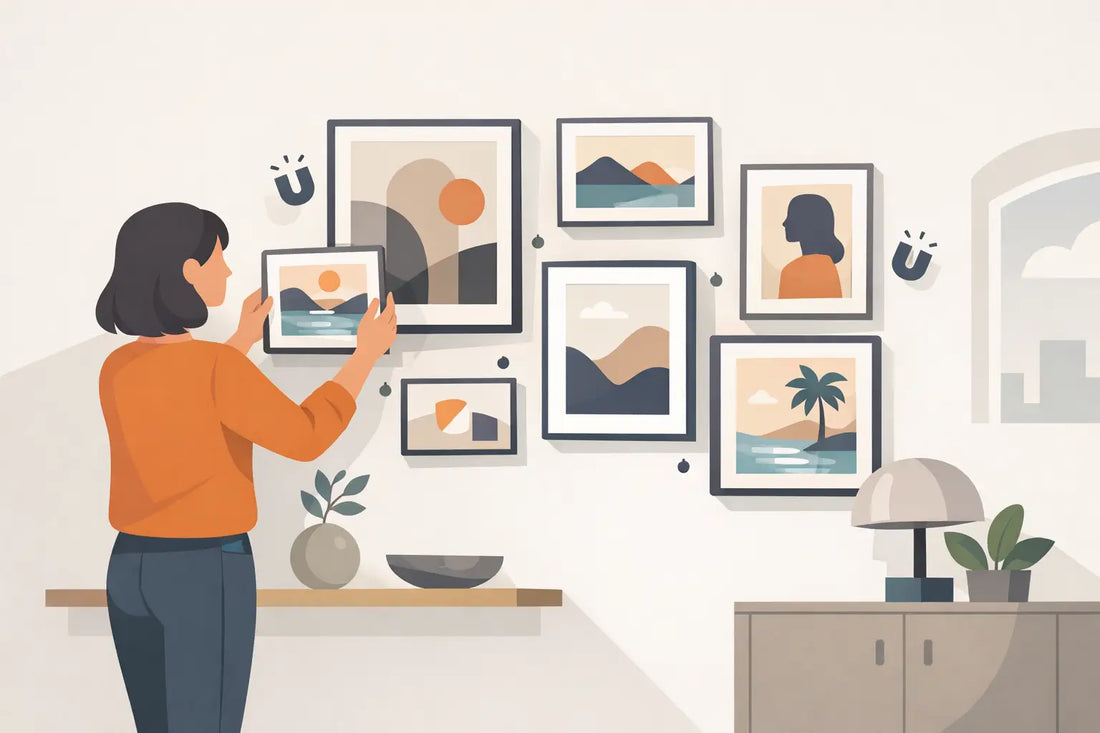 Magnetic Gallery Wall Guide for Modern Homes