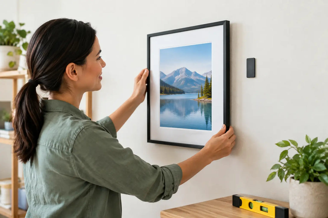 Magnetic Frame Installation Made Simple at Home