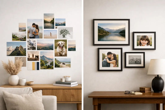 Photo Wall Kits Versus Traditional Framing