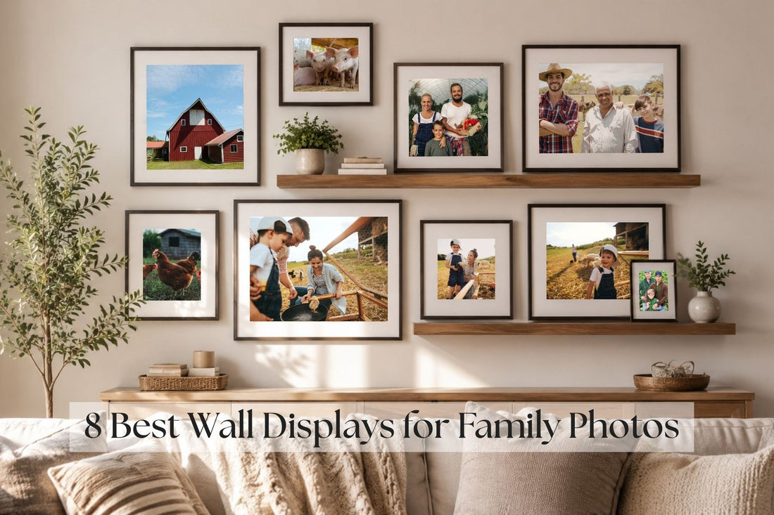 8 Best Wall Displays for Family Photos