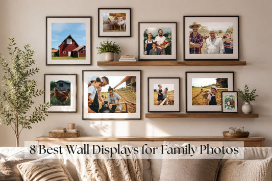 8 Best Wall Displays for Family Photos