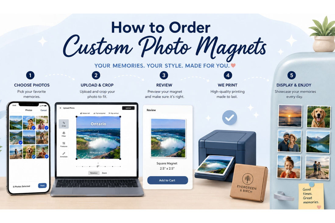 How to Order Custom Photo Magnets