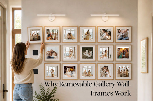 Why Removable Gallery Wall Frames Work