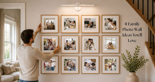 11 Family Photo Wall Ideas You'll Love