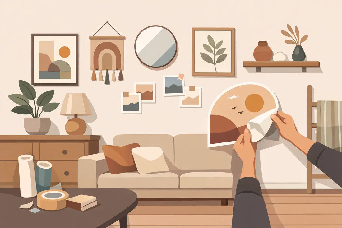10 Best Renter Friendly Wall Decor Ideas