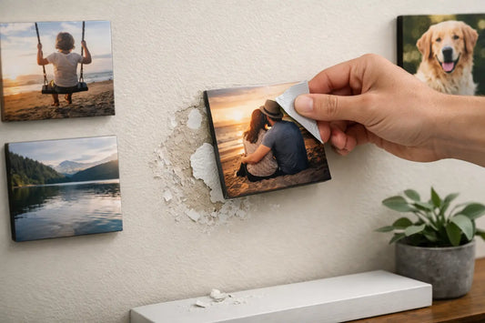 Do Photo Tiles Damage Walls? What to Know