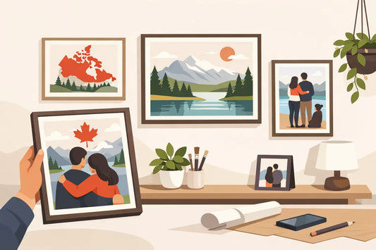 Canadian Personalized Wall Art That Feels Easy