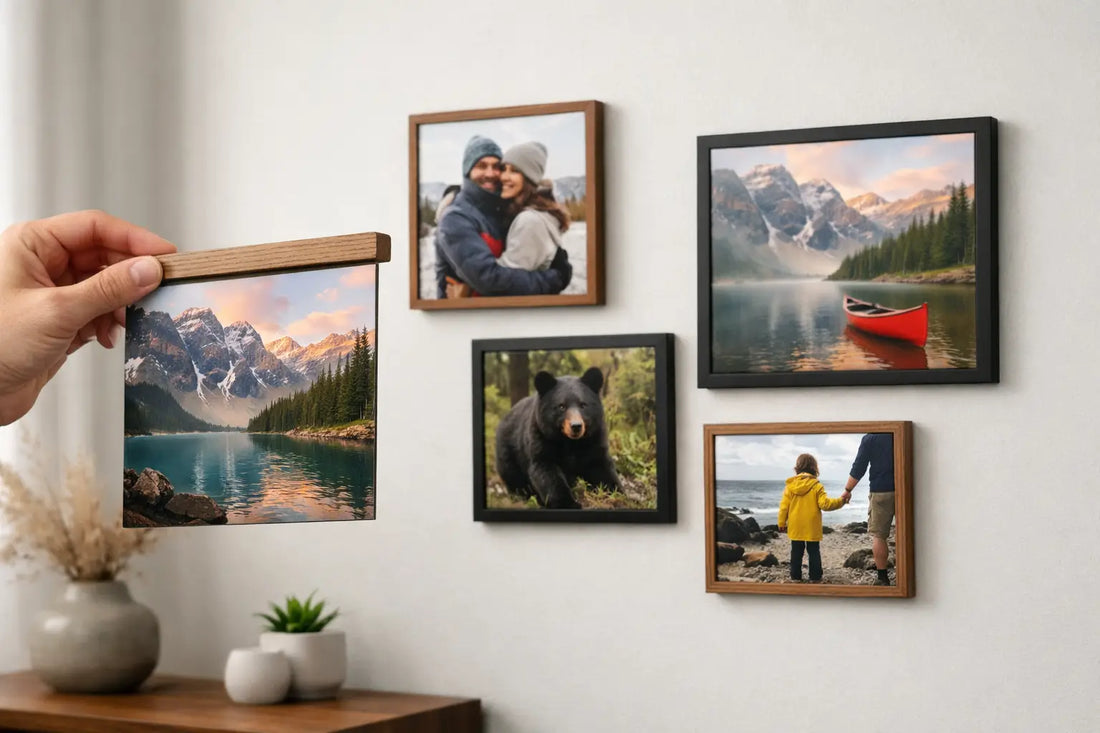 Canadian Magnetic Frames for Meaningful Walls