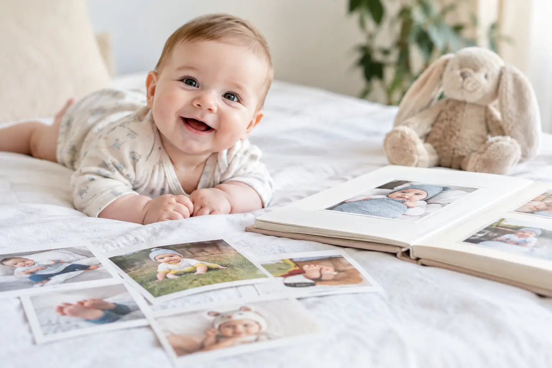How to Preserve Baby Milestone Photos Beautifully