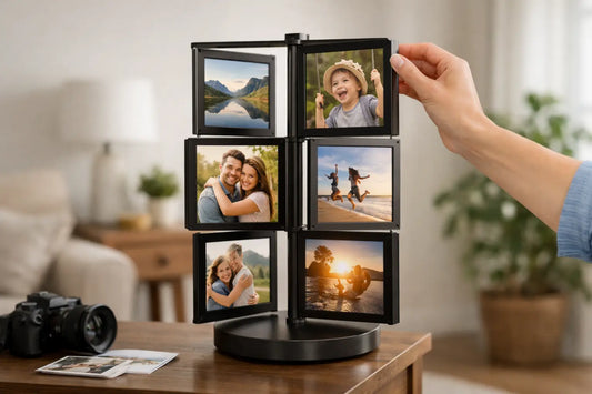 How to Build a Rotating Photo Wall at Home