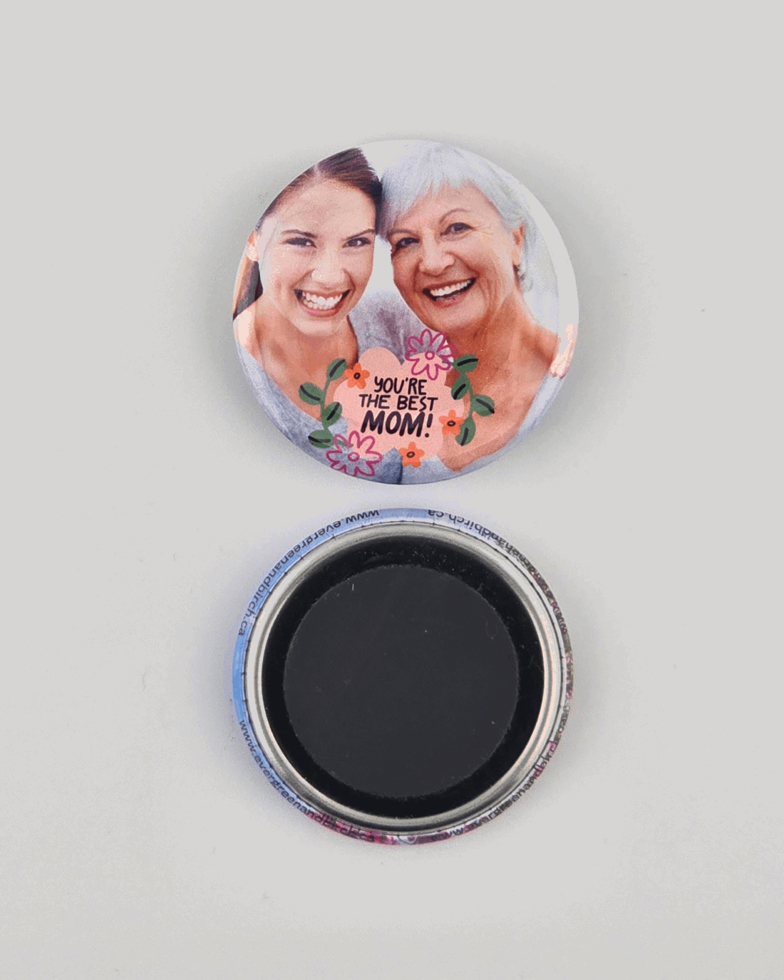Round Premium "Mothers day" Magnet - 1.5"