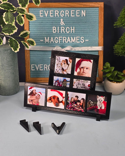 Magnetic Display Frame: Holds 4 Square Magnets