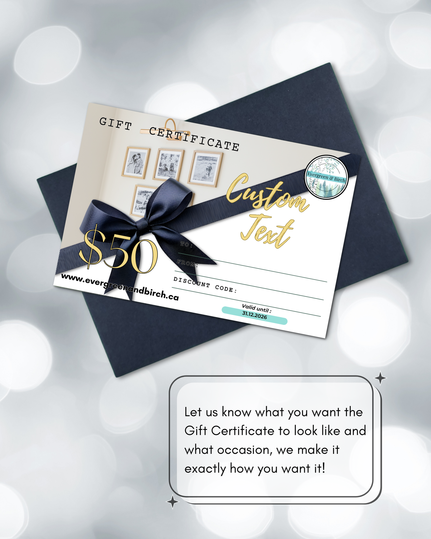 Evergreen & Birch Gift Cards