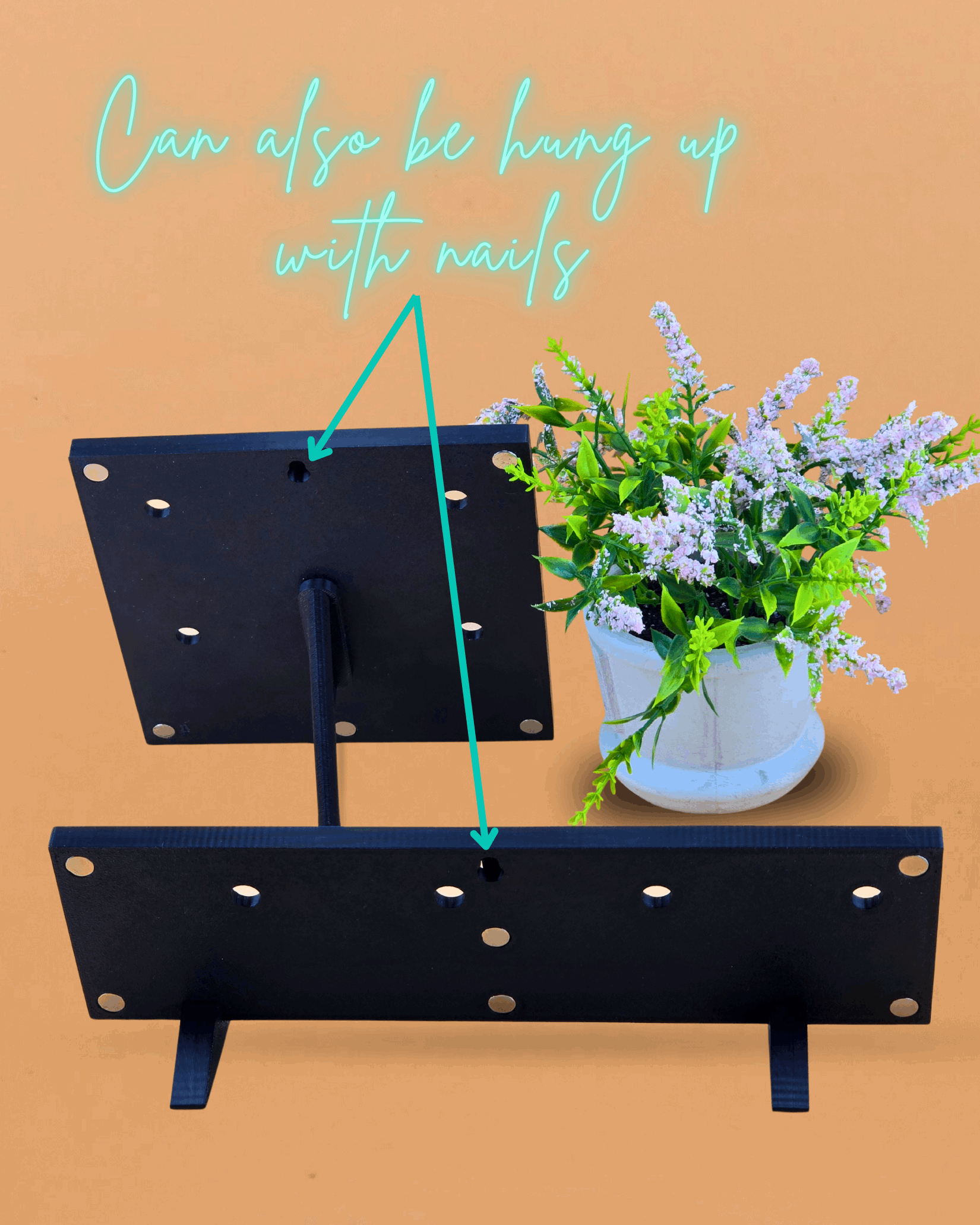 Magnetic Display Frame: Holds 4 Square Magnets