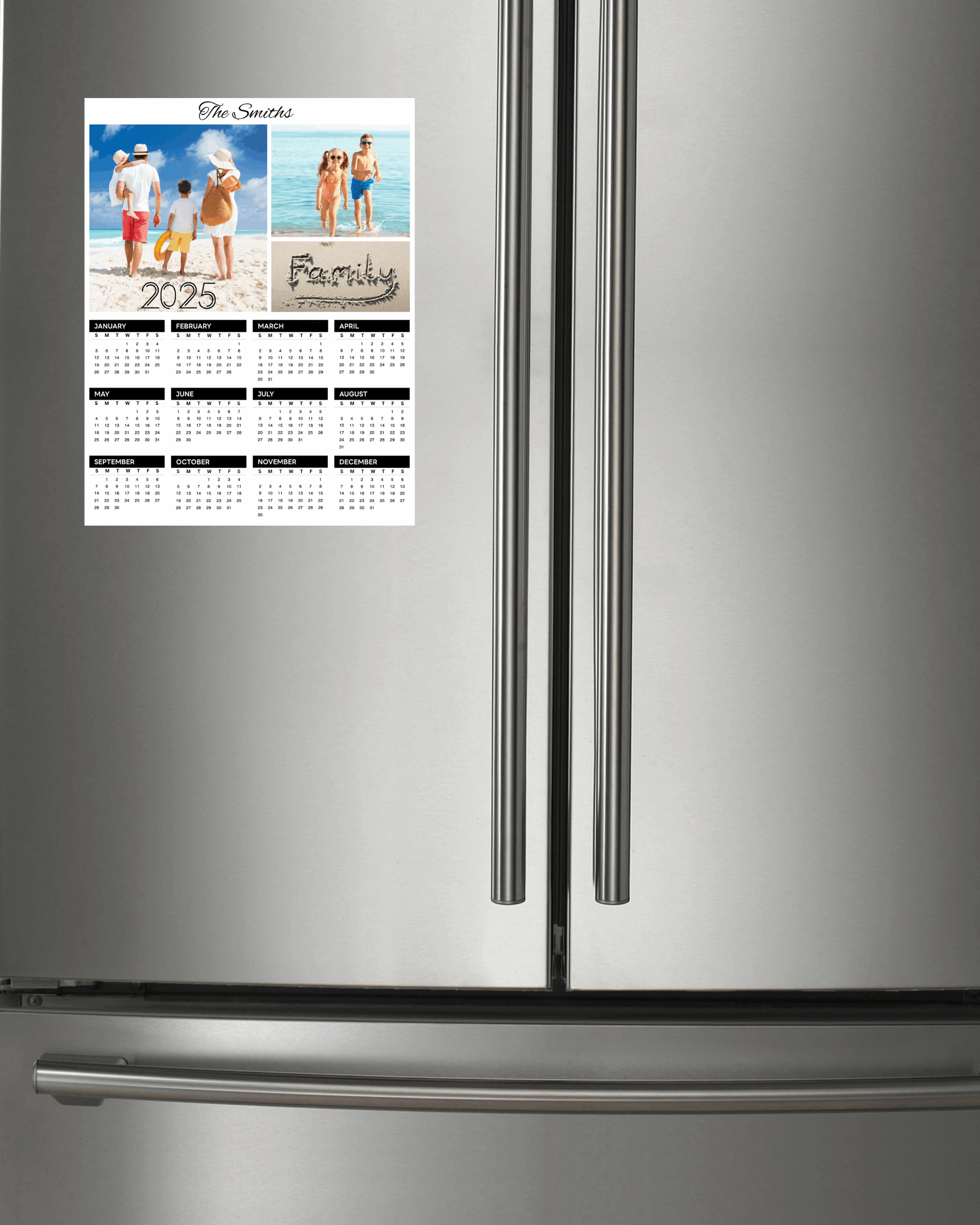 12 Month Magnetic Calendar