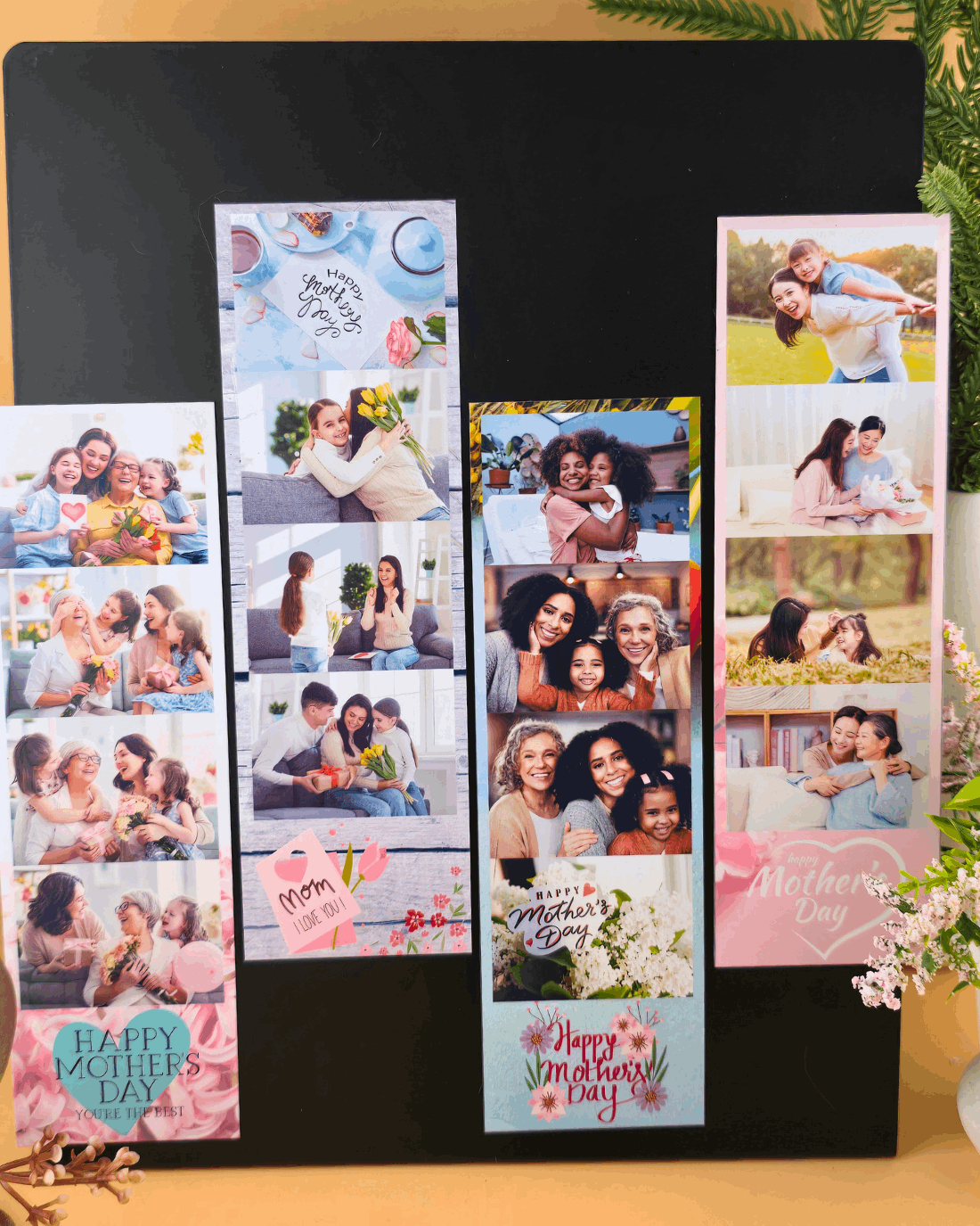 Customized Photo Booth "Mother's day" magnet