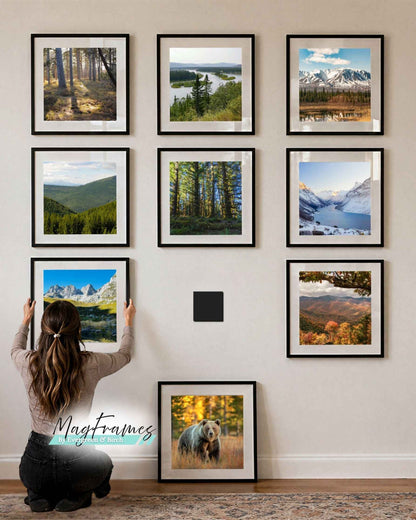 20x20 Magnetic Photo Frames – Peel & Stick Gallery Wall | MagFrames Canada
