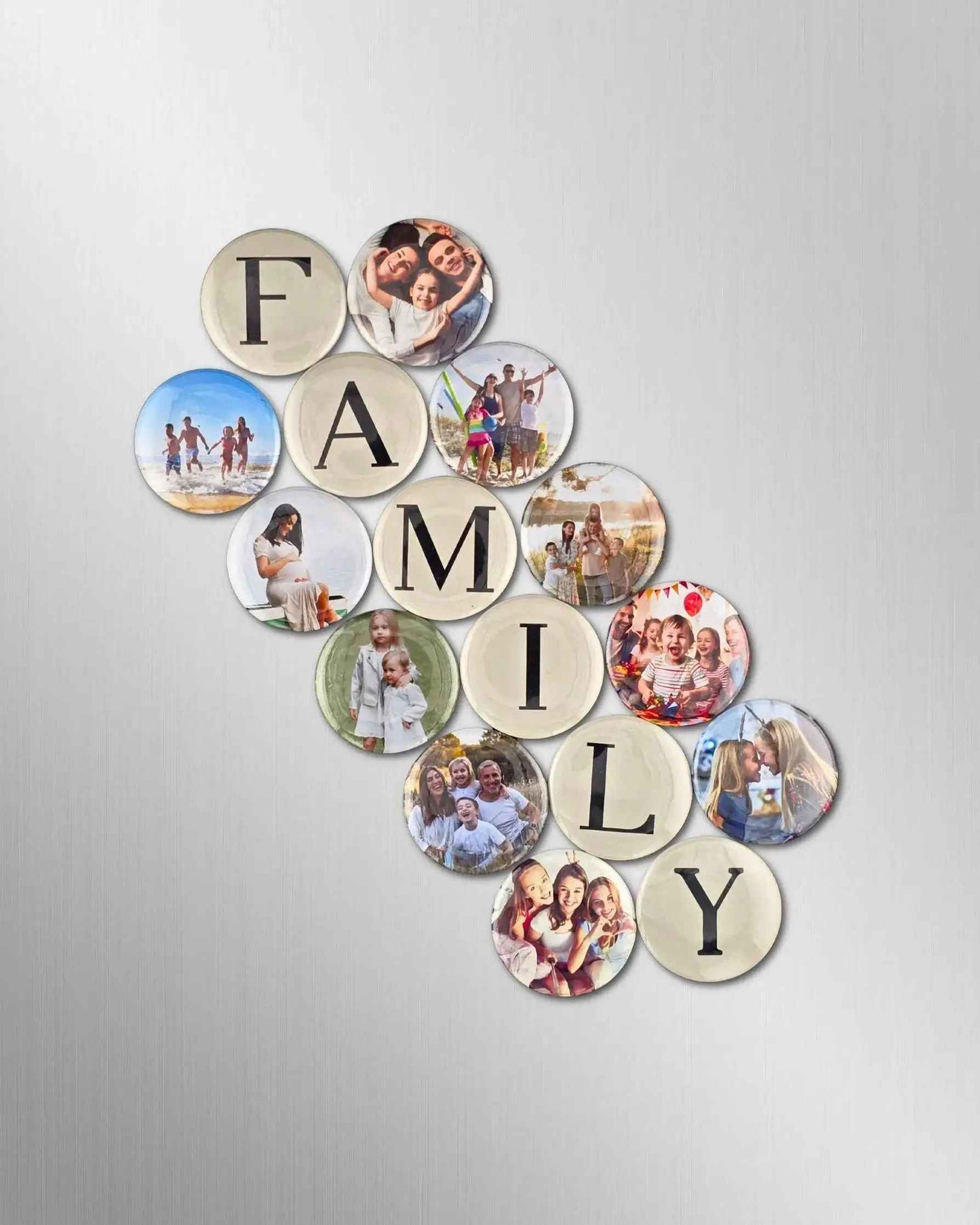 Custom Round Photo Magnets, Pins & Keychains